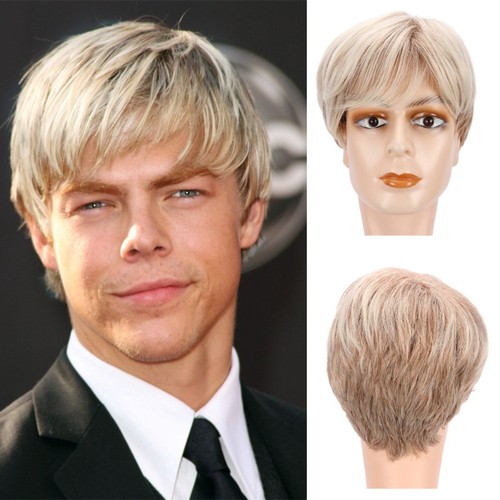 Men wigs short - short, hair