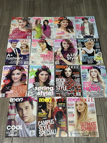 Teen vogue magazine lot - teen,