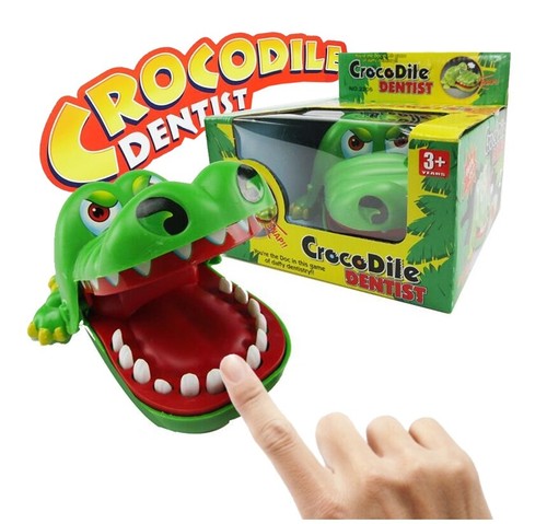 Hit and miss crocodile game - crocodile,