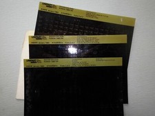 ROVER SD1 SALOON  RANGE 1982-0N PARTS MICRO FICHE SLIDES SET OF 3