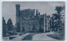 POSTCARD STORRS HALL LANCASTER - PALATINE SERIES - SILVERED ALUMINO TYPE 