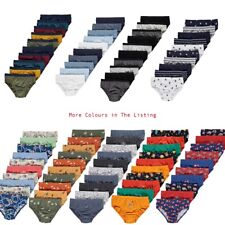 BOYS 10 PACK BRIEFS PANTS KNICKERS UNDERWEAR COTTON RICH GEORGE AGE 2 - 16