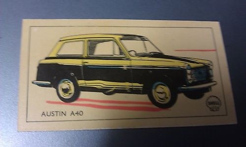 1960 austin a40 farina shell - farina,