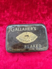 Antique Gallaher's Wrestler Plug tobacco tin