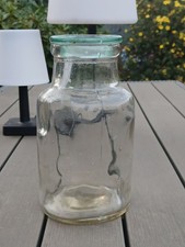 Large Glass Preserve Jar With a Lid