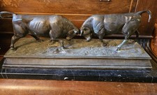  Bulls  Bronze Statue  on