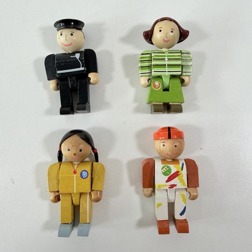 Balamory wooden figures - figures, x4