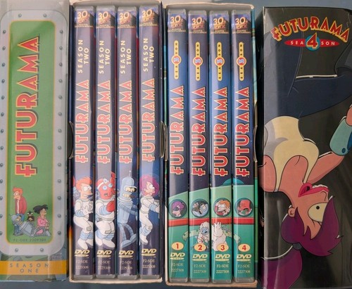 Futurama dvd season - futurama, 1-4