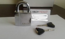 Abloy Protec2 PL 340/25 Steel Padlock With 2 Keys and Keycode Card