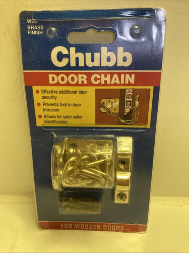 Chubb door chain brass finish - door,
