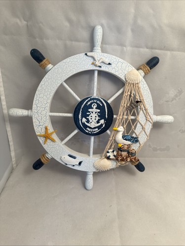 Nautical beach wooden boat - nautical,