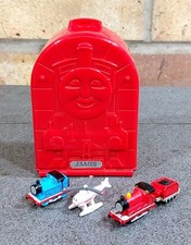 James Thomas & Friends Bluebird Polly Pocket Clamshell Miniature Trains Playset