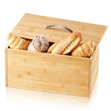 Bamboo Wooden Bread Bin