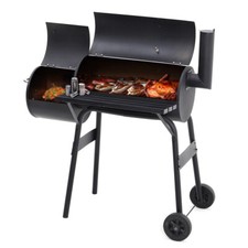 Charcoal Barrel BBQ Grill