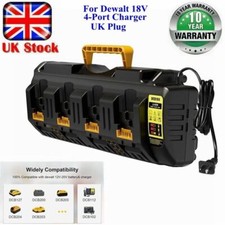 Charger For DeWalt DCB104 18v 54v Flexvolt XR 4 Port Li-ion Fast Battery Multi