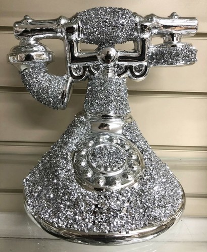 Crushed diamond telephone - crushed,