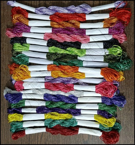 Viscose silky embroidery - viscose,