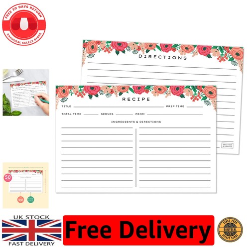 4x6 recipe cards - 4x6, of
