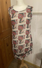Andy Warhol Pepe Jeans Campbells Soup Dress Sz M UK 10 12 14 