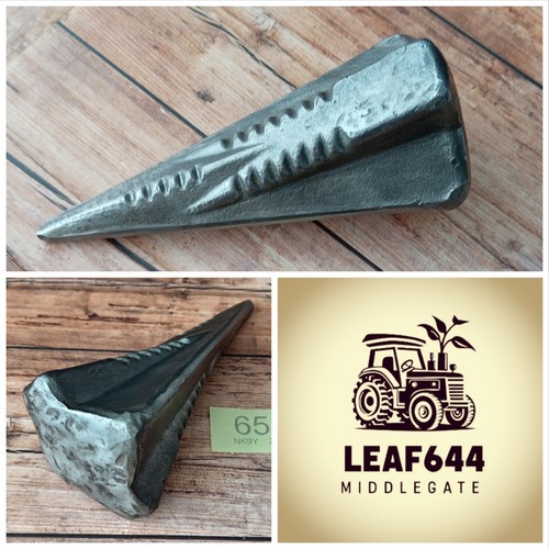 Metal wedge log wood - metal, splitter