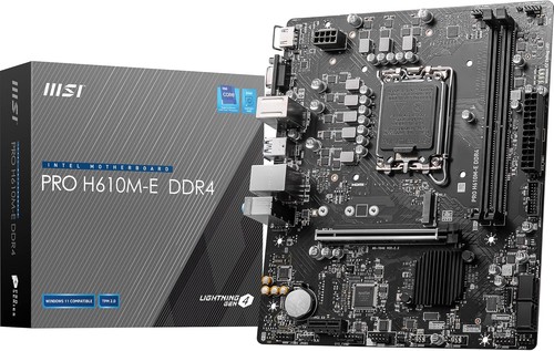 Msi pro h610m ddr4 - pro,