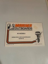 Mariner Outboard Operations
