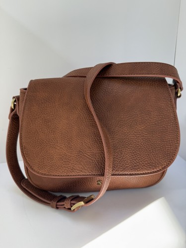 Joules ladies tan saddle bag - joules,