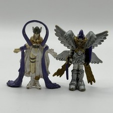 Bandai Digimon Angewomon & MagnaAngemon 2" mini figures, 2000