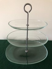 Loverly Ikea 365+ 3 Tier Glass Cake Stand