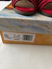 Bella Vita Red Suede Gladiator