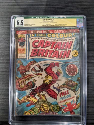 Captain britain cgc - cgc, ss