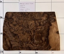 Walnut Burr Veneer. 12 sheets