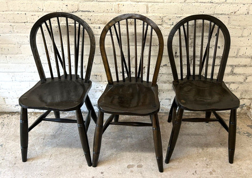 Set antique victorian elm - antique,