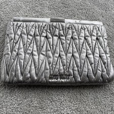 MIU MIU Matelasse Lamb Leather