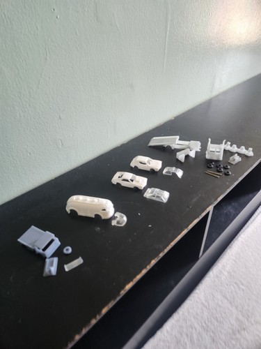 Unfinished type slot cars - unfinished, ho