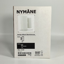 IKEA Nymane White Wall Lamp