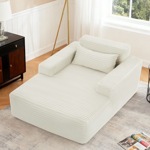Chaise lounge chair - 57"chaise,