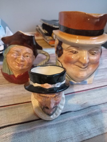 Vintage toby jugs bundle - toby,