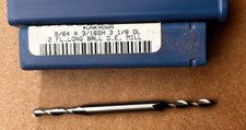 Milling Cutter 9/64 X 3/16 SH 3 1/8 OL 2FL. LONG BALL D.E. MILL BALL NOSE HSS UK