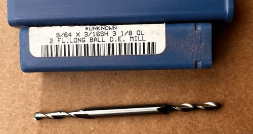 Milling cutter 3 16 - 9/64, sh