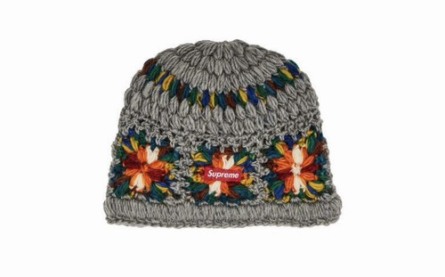 Supreme crochet beanie heather - supreme,