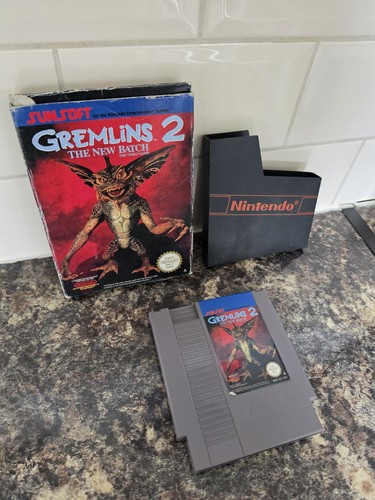 Nes gremlins game rare retro - 2,