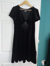 Hell Bunny Morticia Dress Size