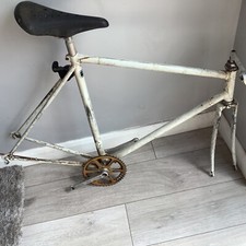 1991 Racer Gold Stronglight Twin Crank .campagnolo Drop Outs dura -ace To Restor