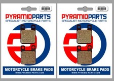 Front & Rear Brake Pads for Malaguti XTM 50 03-11