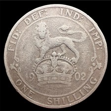 1902 Edward VII Silver