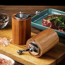 Wood Manual Salt Pepper