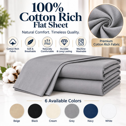 Pack cotton rich flat - pack,