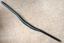 Zoom Riser Handlebar  ATB & Trials Black Super Wide at 76cm 30mm rise 31.8mm Dia