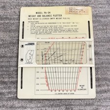 Vintage Piper Seneca Weight